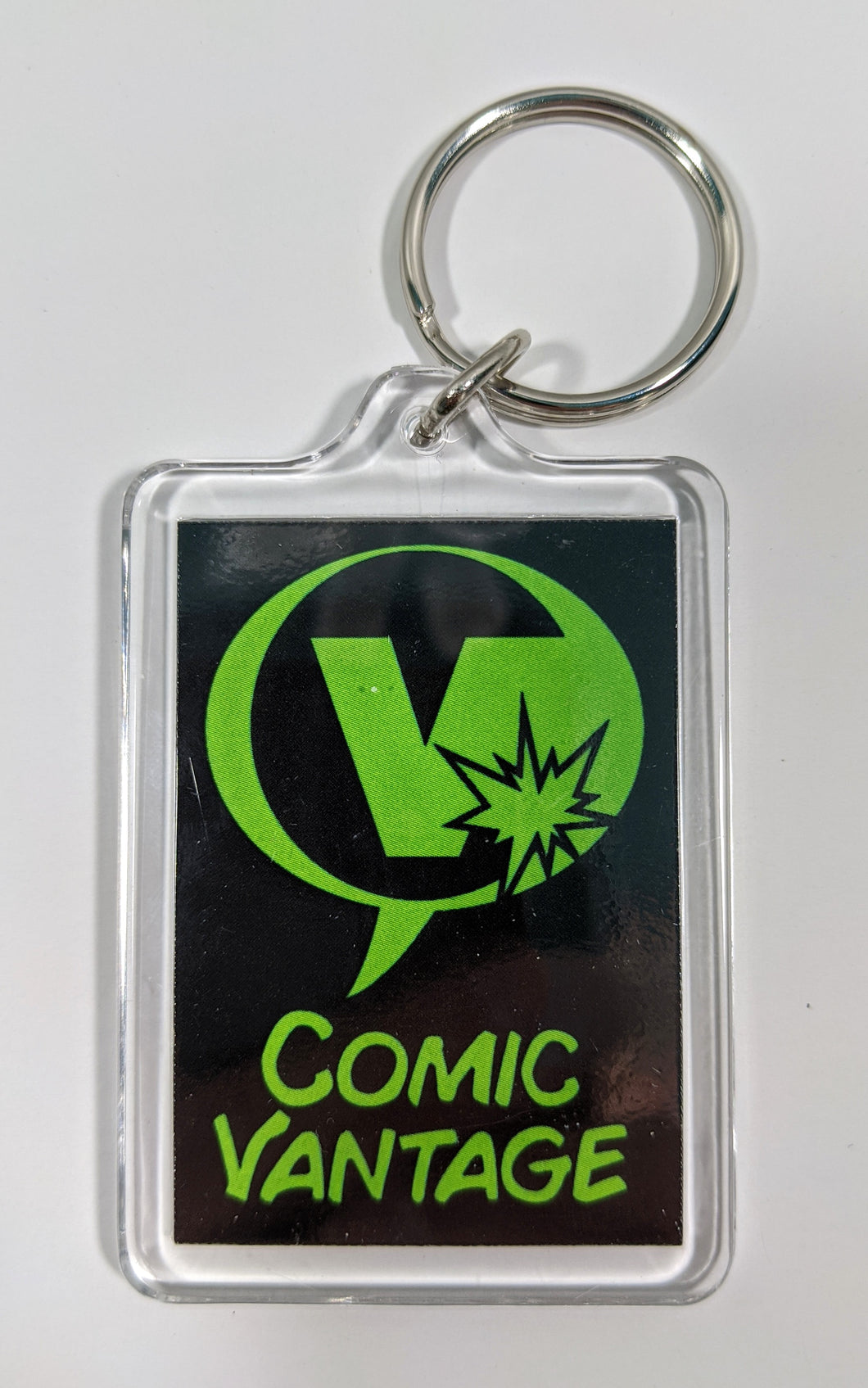 Comic Vantage Keychain