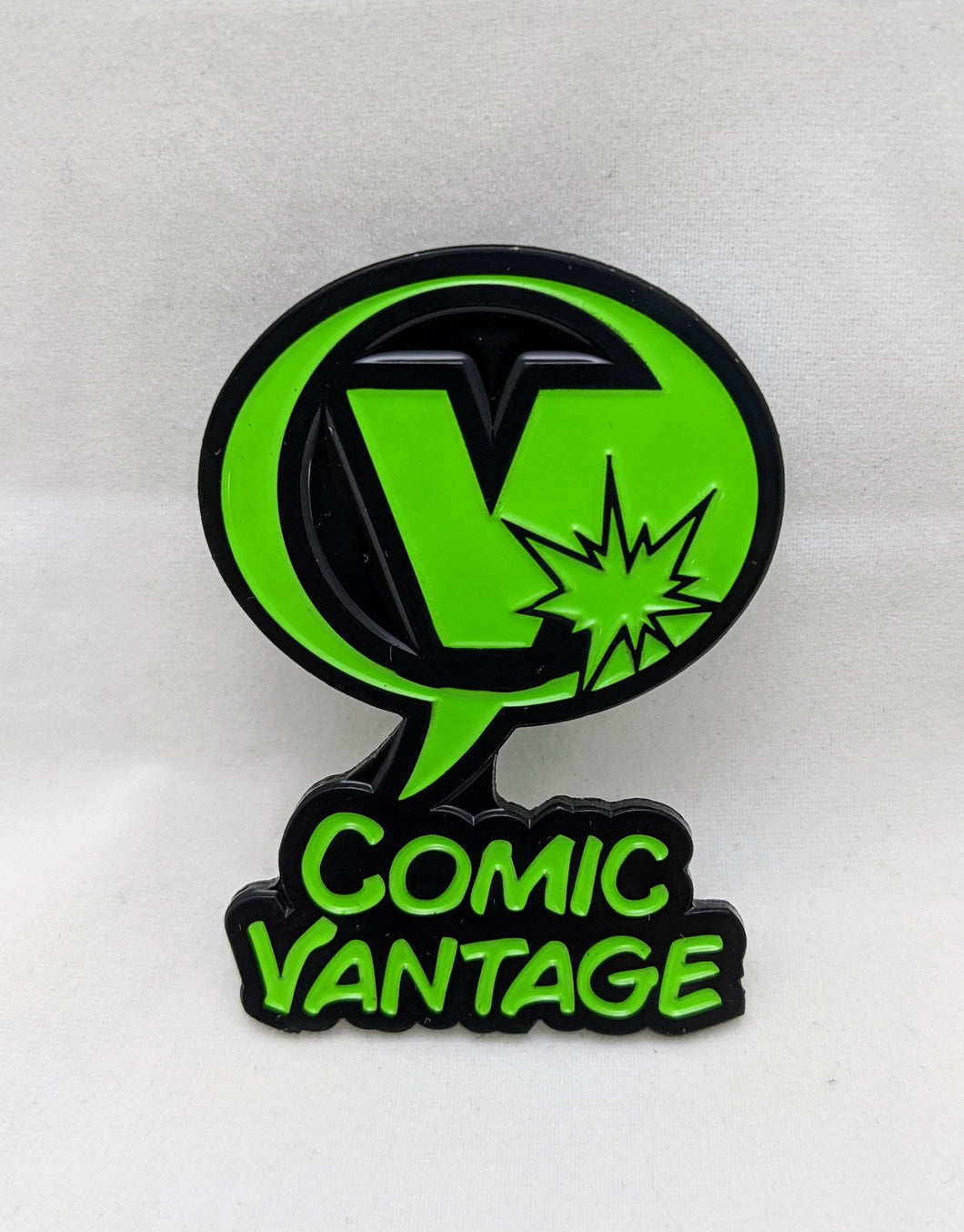 Comic Vantage Enamel Pin